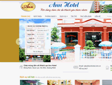 Tablet Screenshot of annhotel.com.vn